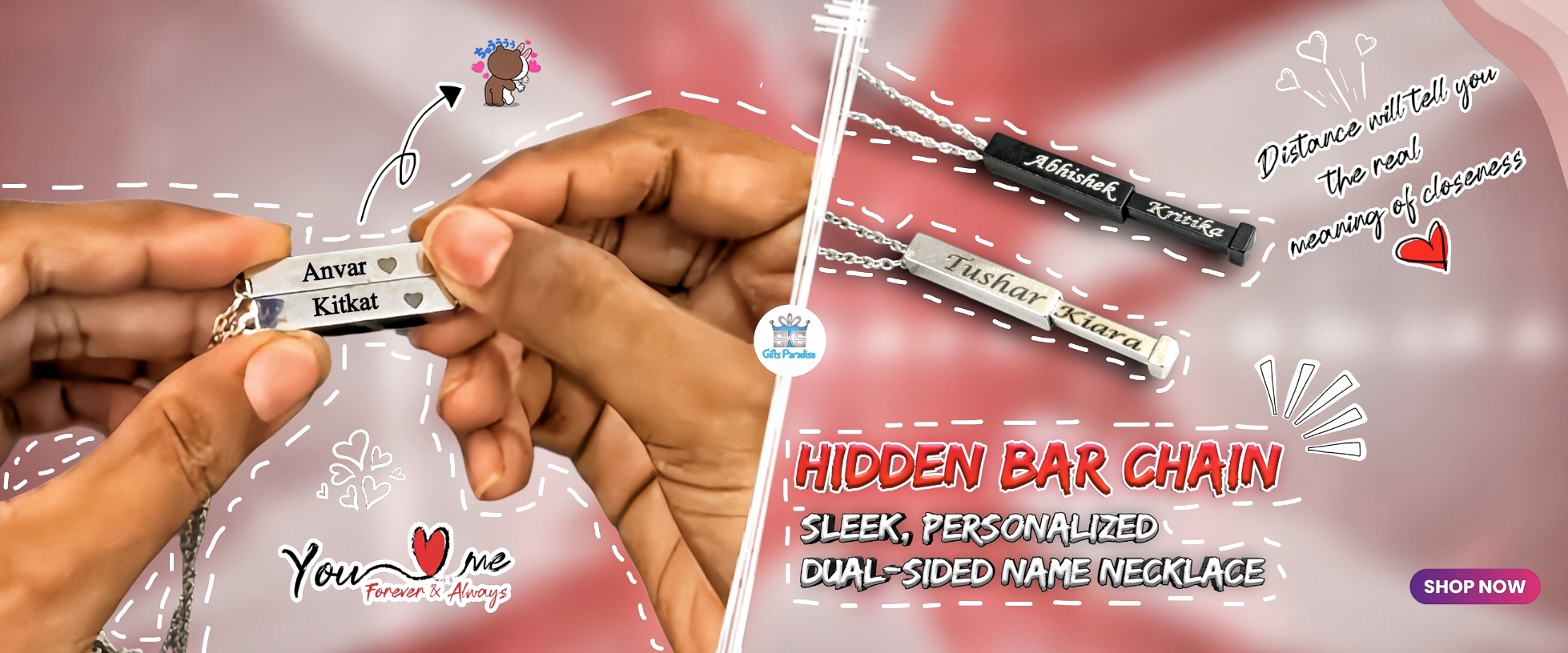Secret Hidden Bar Chain