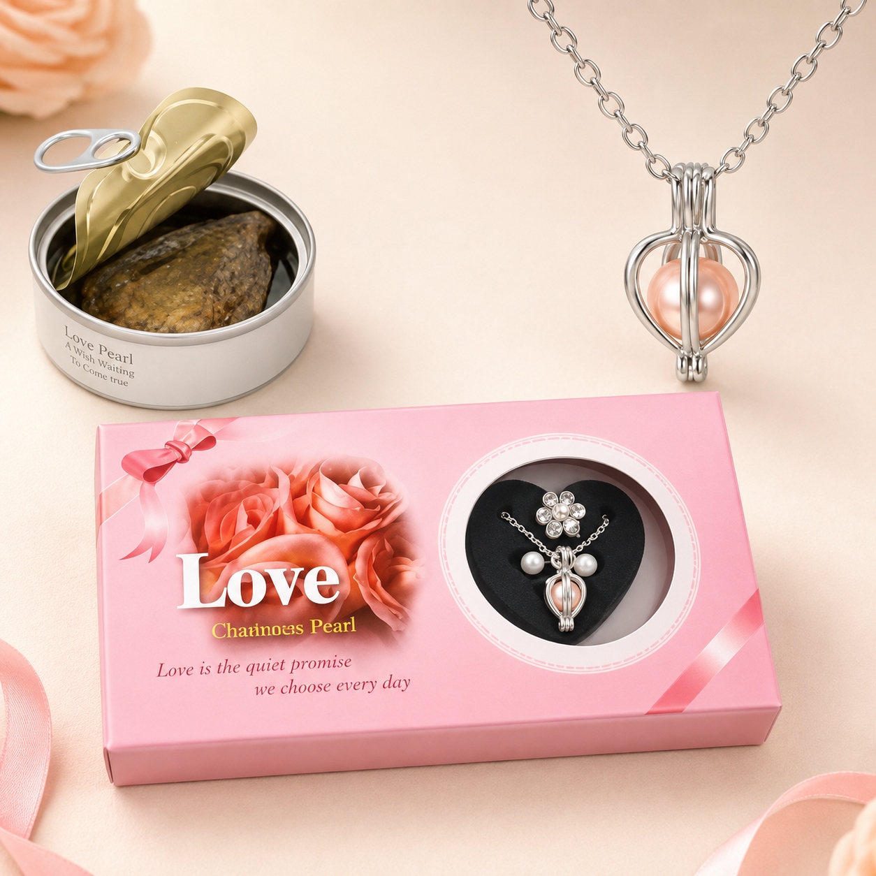 Love pearl chain
