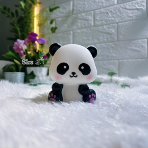 Silicon Panda Lamp