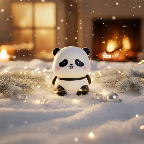 Sitting Panda Light Lamp