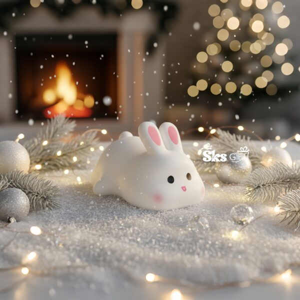 Sleeping Rabbit Light Lamp