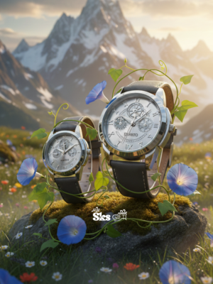 Romeo & Juliet Leather Couple Watches