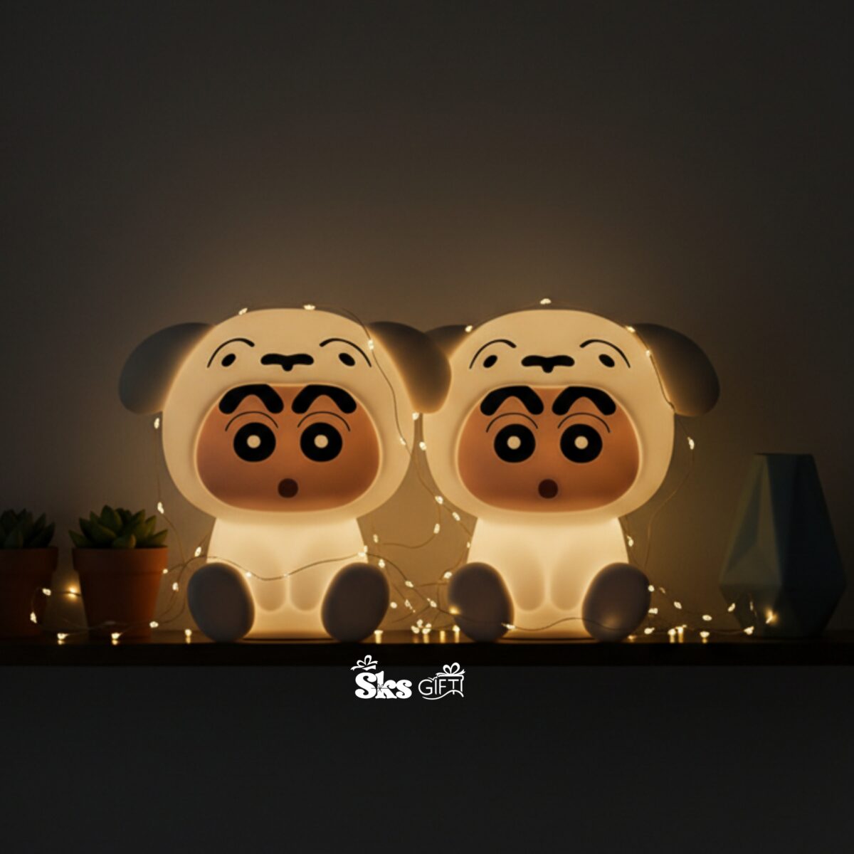 Cute Shinchan Mini Night lamp