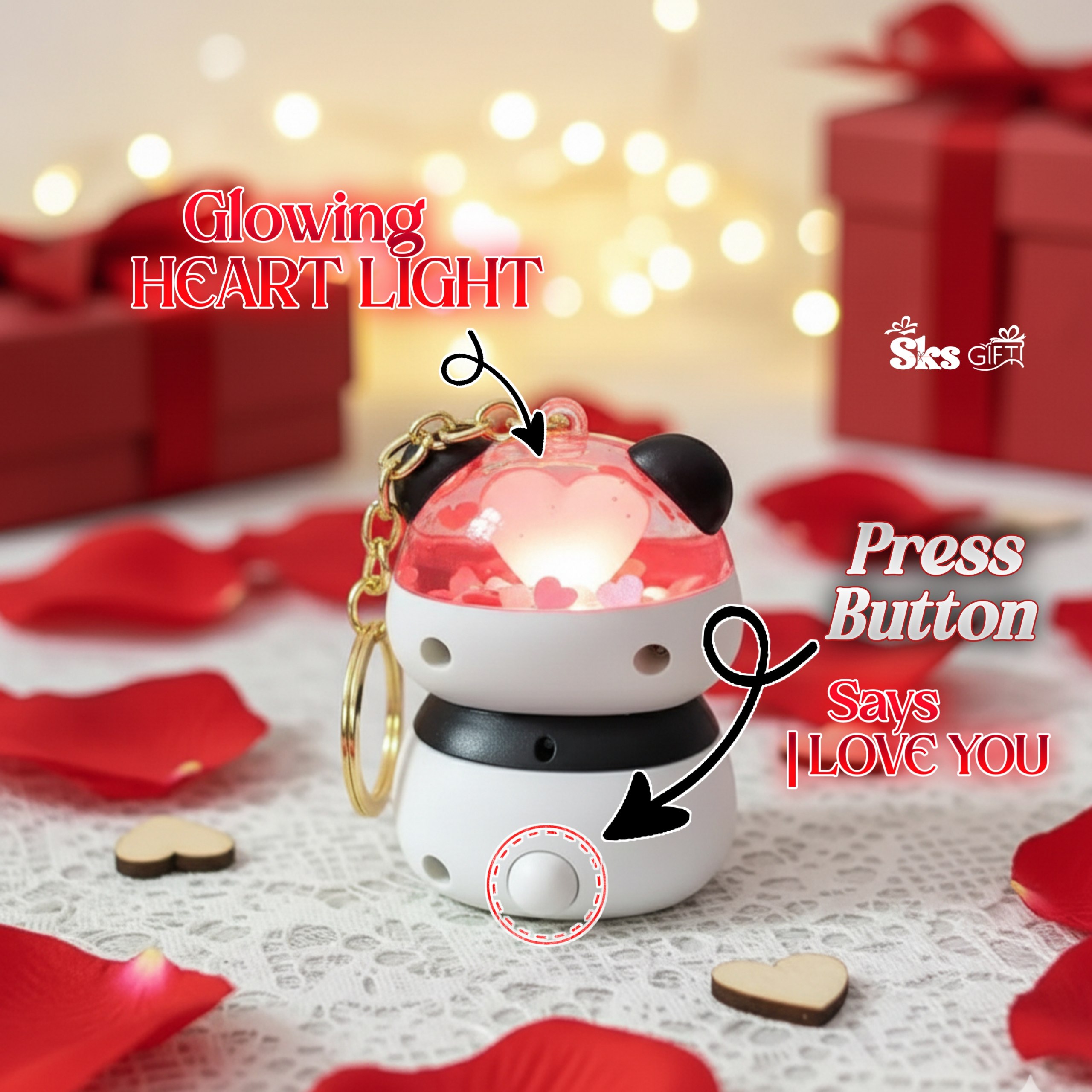 I Love You Panda Toy - Image 3