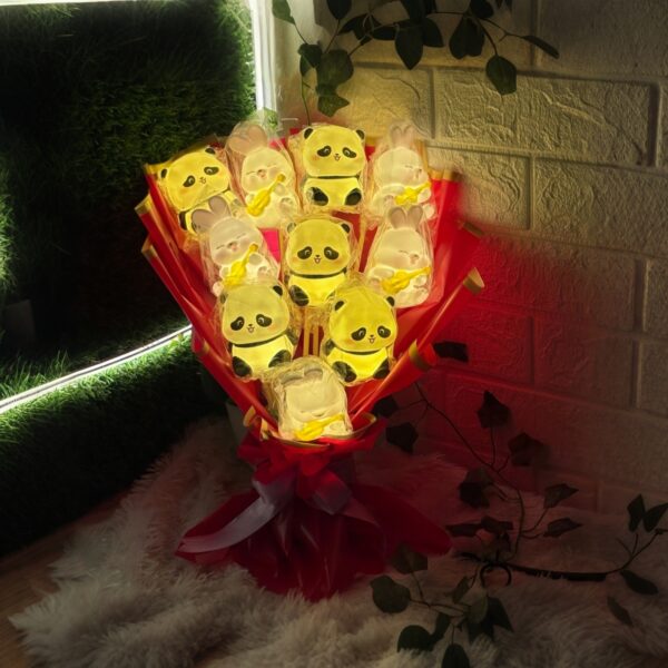 Panda Rabbit Bouquet