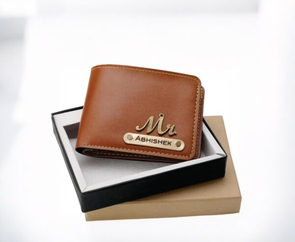 Customized Wallet With Name & Charm