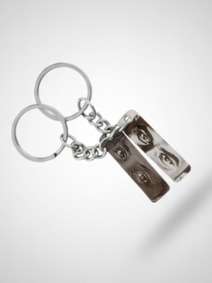 Eye Metal Keychain