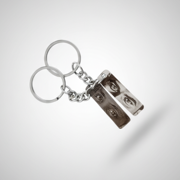 Eye Metal Keychain