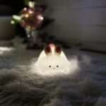Rabbit Touch Silicone Night Lam