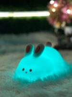 Rabbit Touch Silicone Night Lam