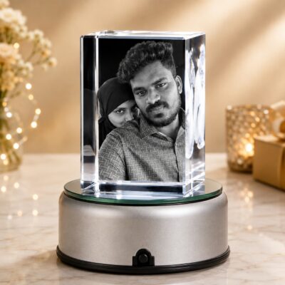 3D Crystal Photo