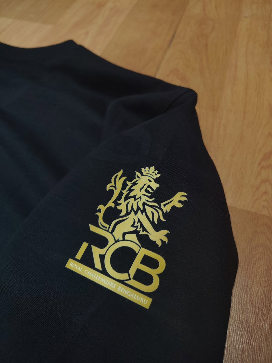 RCB :  Virat Kohli Oversized Black T-Shirt
