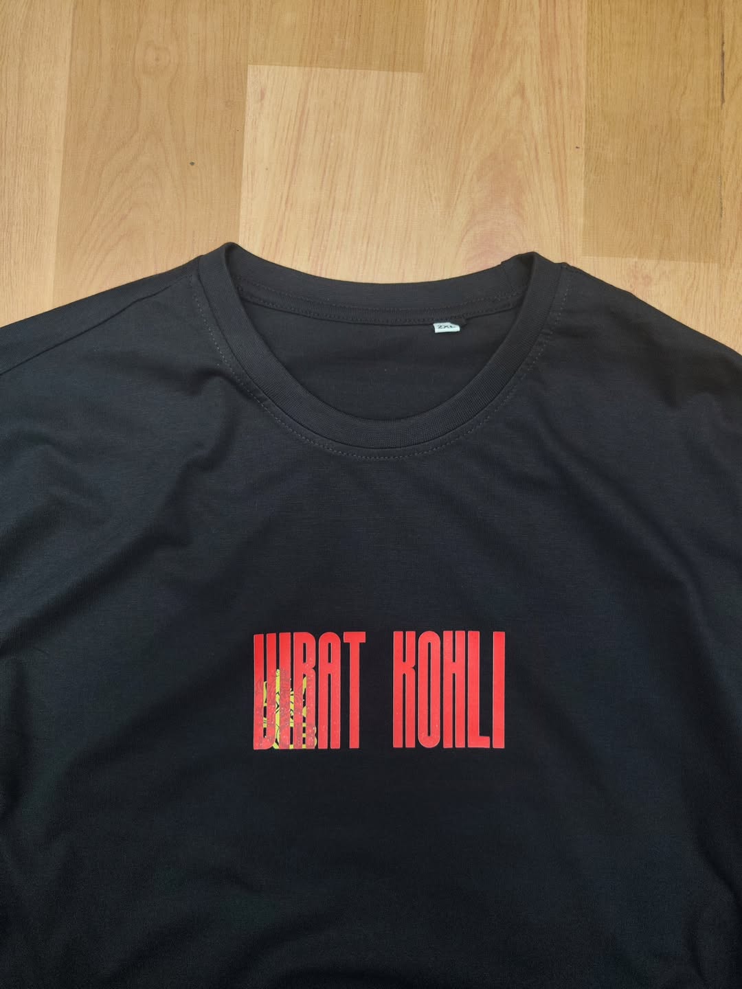 RCB :  Virat Kohli Oversized Black T-Shirt