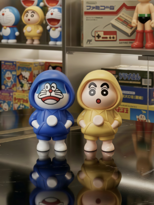 Cute Toy Face Changing Keychain