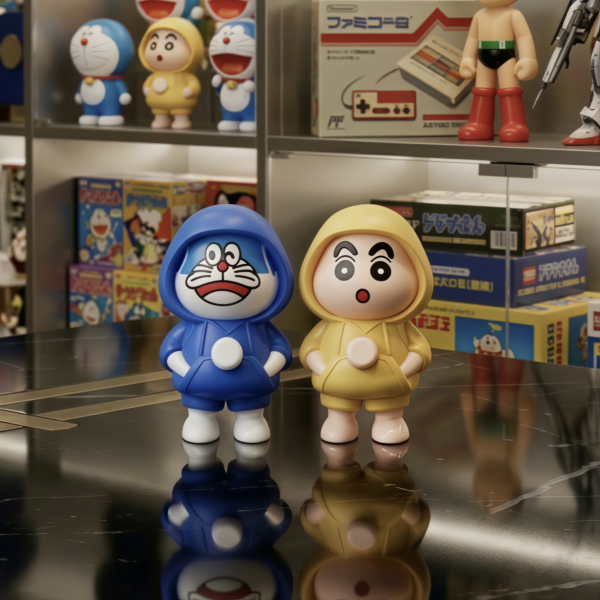 Cute Toy Face Changing Keychain