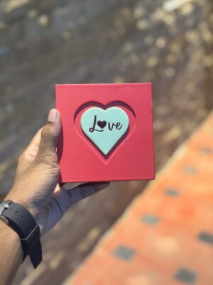 for Her – Heart Pendant with Scented Roses