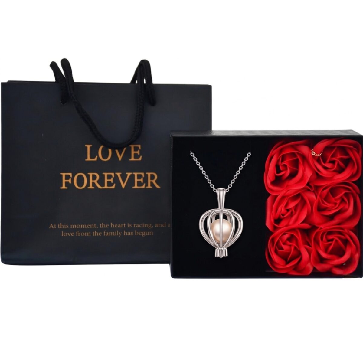 Wish Love Pearl Necklace Set - Gift for Her