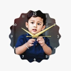 Personalized Acrylic Wal Clock With Photo