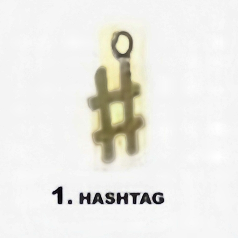 #1 - Hashtag
