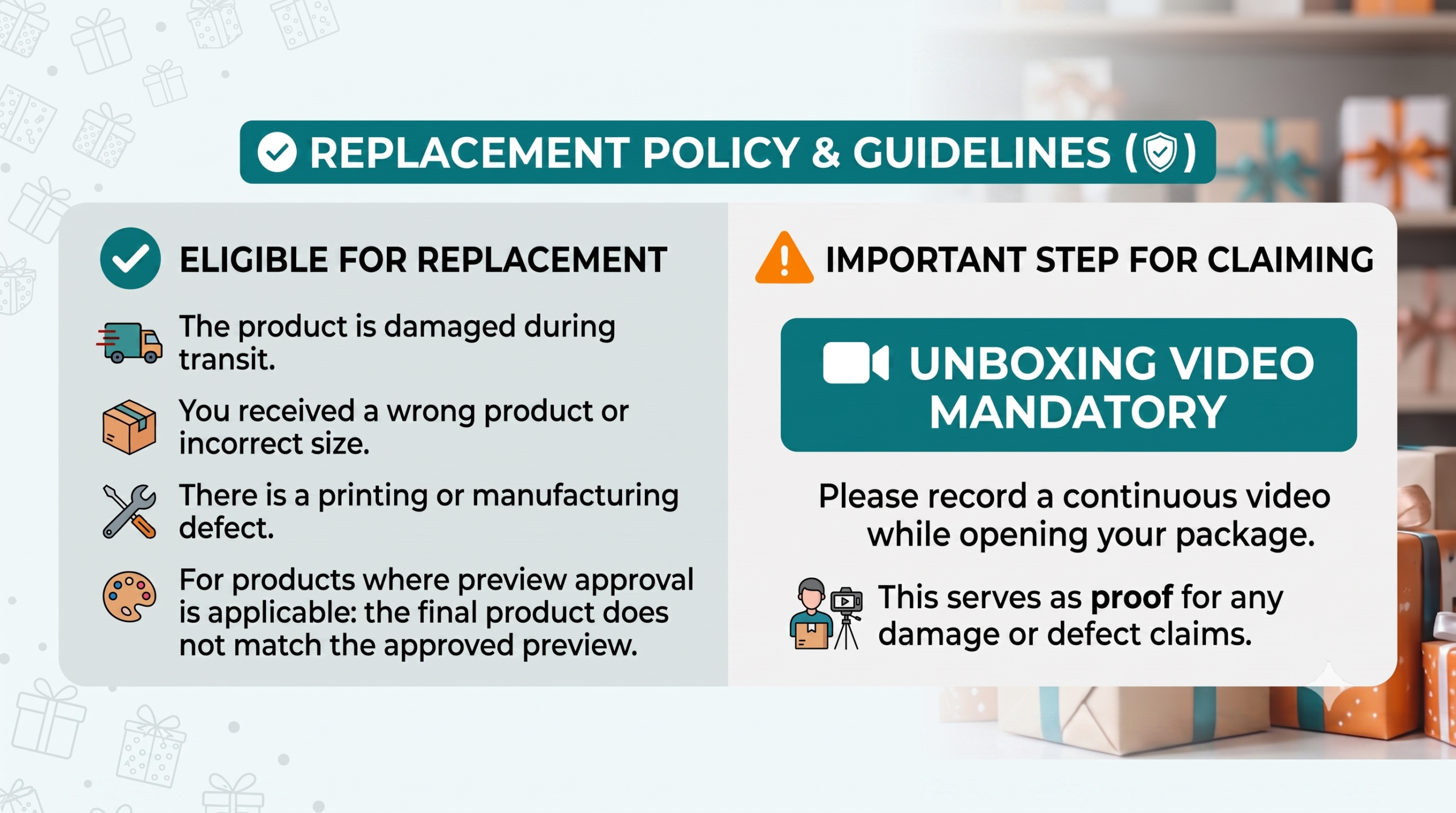 Replacement Warranty