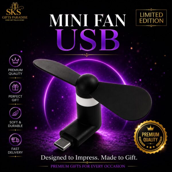 Mini USB Phone Fan