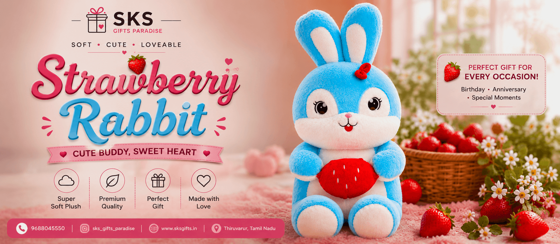 Strawberry Rabbit