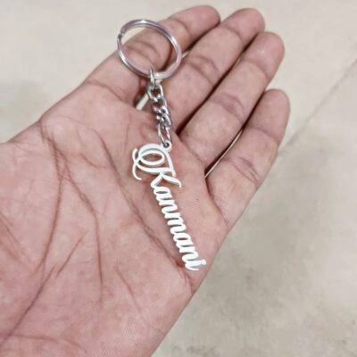 Personalized Name Keychain | Custom Single & Double Name Keychain