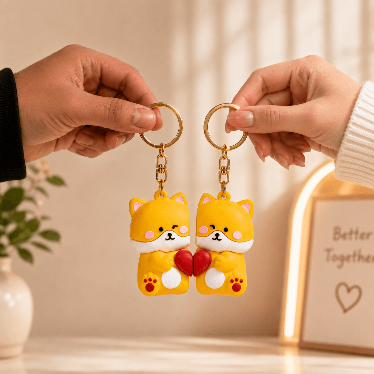 Hugging Couples Key Chain - Image 3