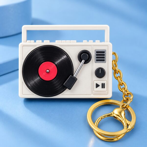 Minute Record Key Chain